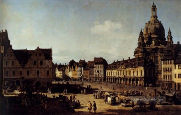  bell - Ansicht Des neuen Markt in Dresden urban Bernardo Bellotto